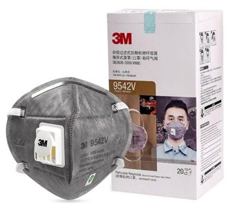 3M KN95 Mask 9542V(20Pc Pack) 