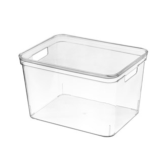 Modular storage box with lid - L - 36*27*22(cm)
