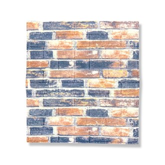 10mm Wall Tile Sticker Sheet - Vintage Blue